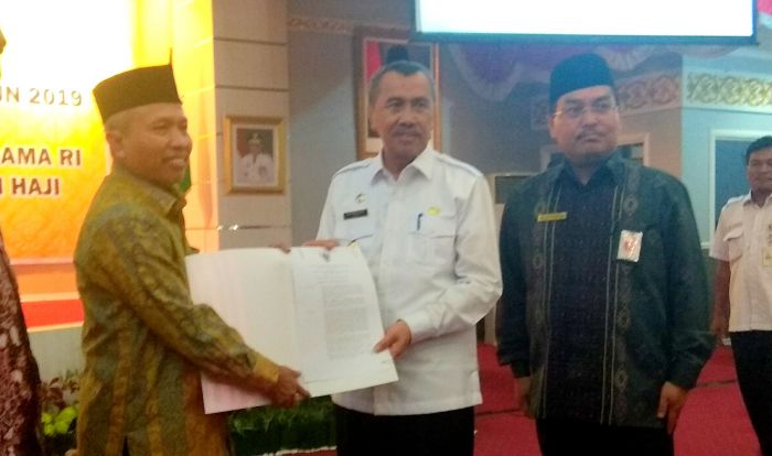 Gubri Kenang Perjuangan Pemprov Riau Untuk Mendapatkan SK Embarkasi Haji Antara