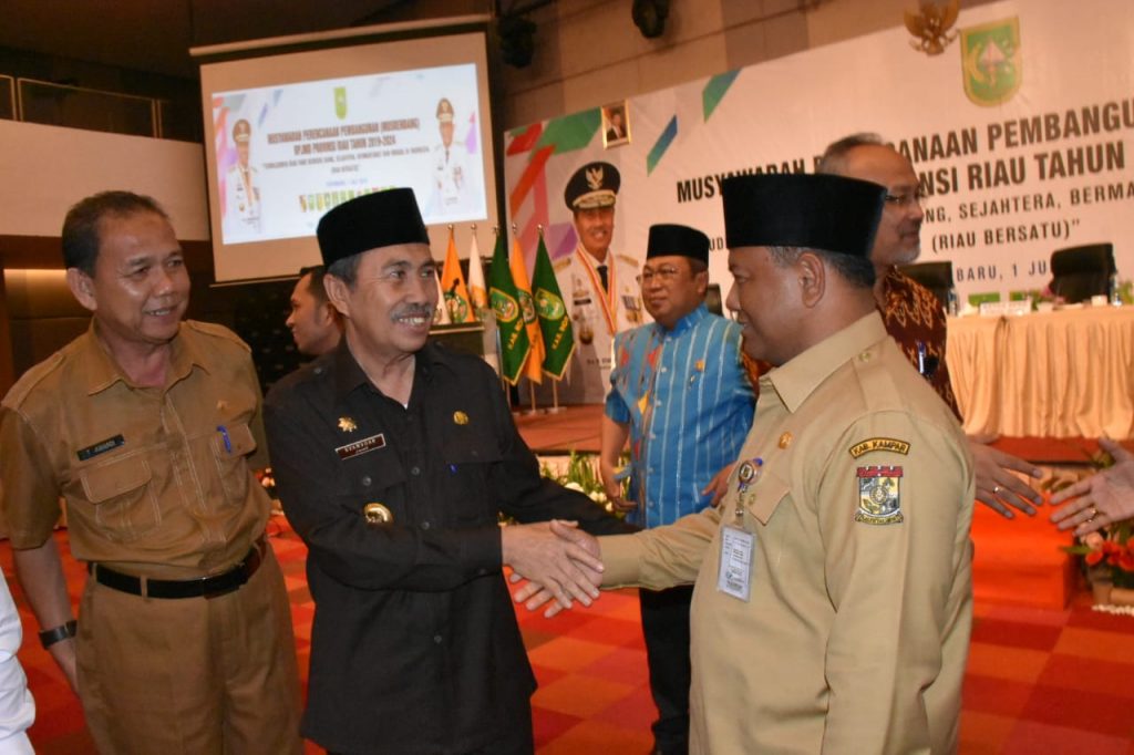 Gubernur Buka Musrenbang Provinsi Riau 2019-2024