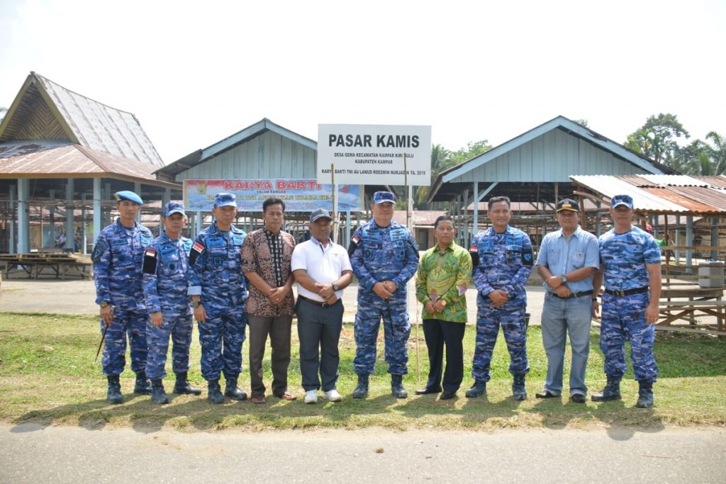 Plh. Bupati Kampar Hadiri Bhakti Sosial Dan Karya Bhakti Dalam Rangka Peringatan Ke-72 Hari Bhakti TNI AU