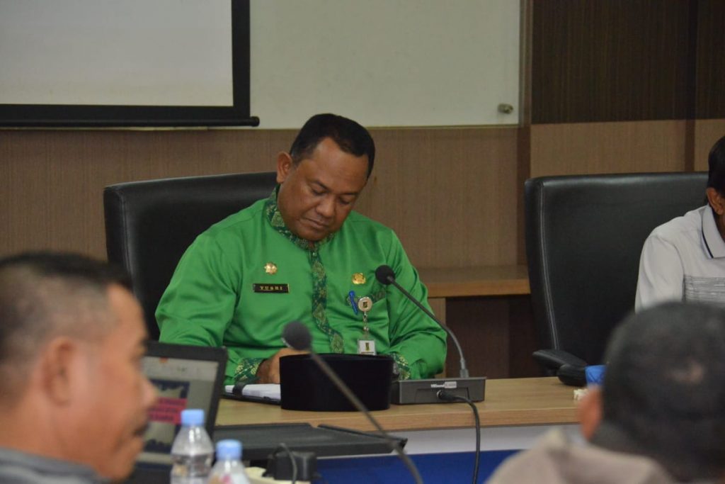 Plh.Bupati Kampar Pimpin Rembuk Harian KTNA Kabupaten Kampar