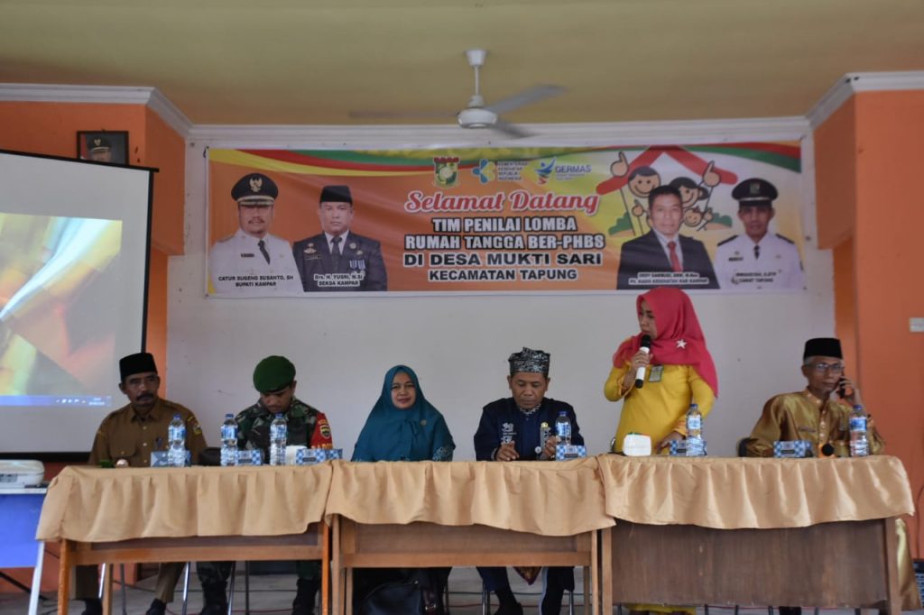 Desa Mukti Sari Mendapatkan Penilaian Dari Provinsi Riau