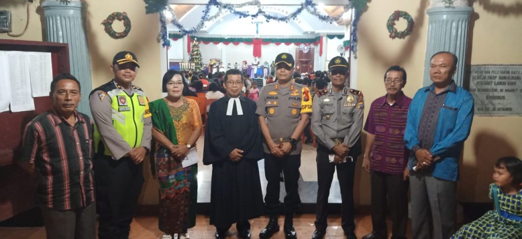 Secara Umum Kegiatan Malam Natal di Wilayah Hukum Polres Kampar Aman dan Kondusif