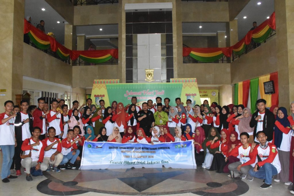 Bupati Kampar Sambut Baik Kedatangan Mahasiswa STAIN Kabupaten Bengkalis