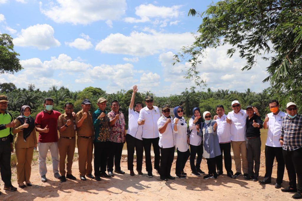 Kunker ke Rohul, Komisi IV DPRD Riau Tinjau Pelaksanaan Pembangunan Jalan dan Jembatan