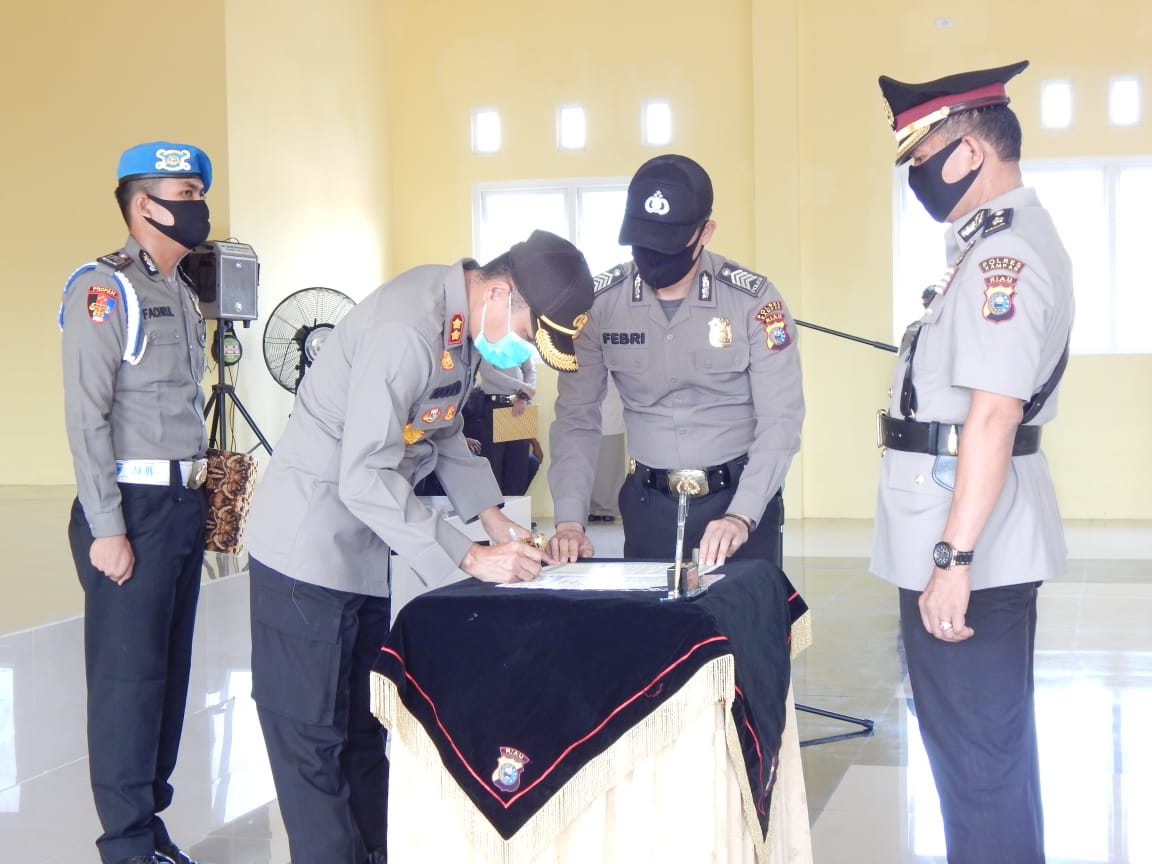 3 Jabatan Utama Dijajaran Polres Kampar Diserahterimakan Hari ini