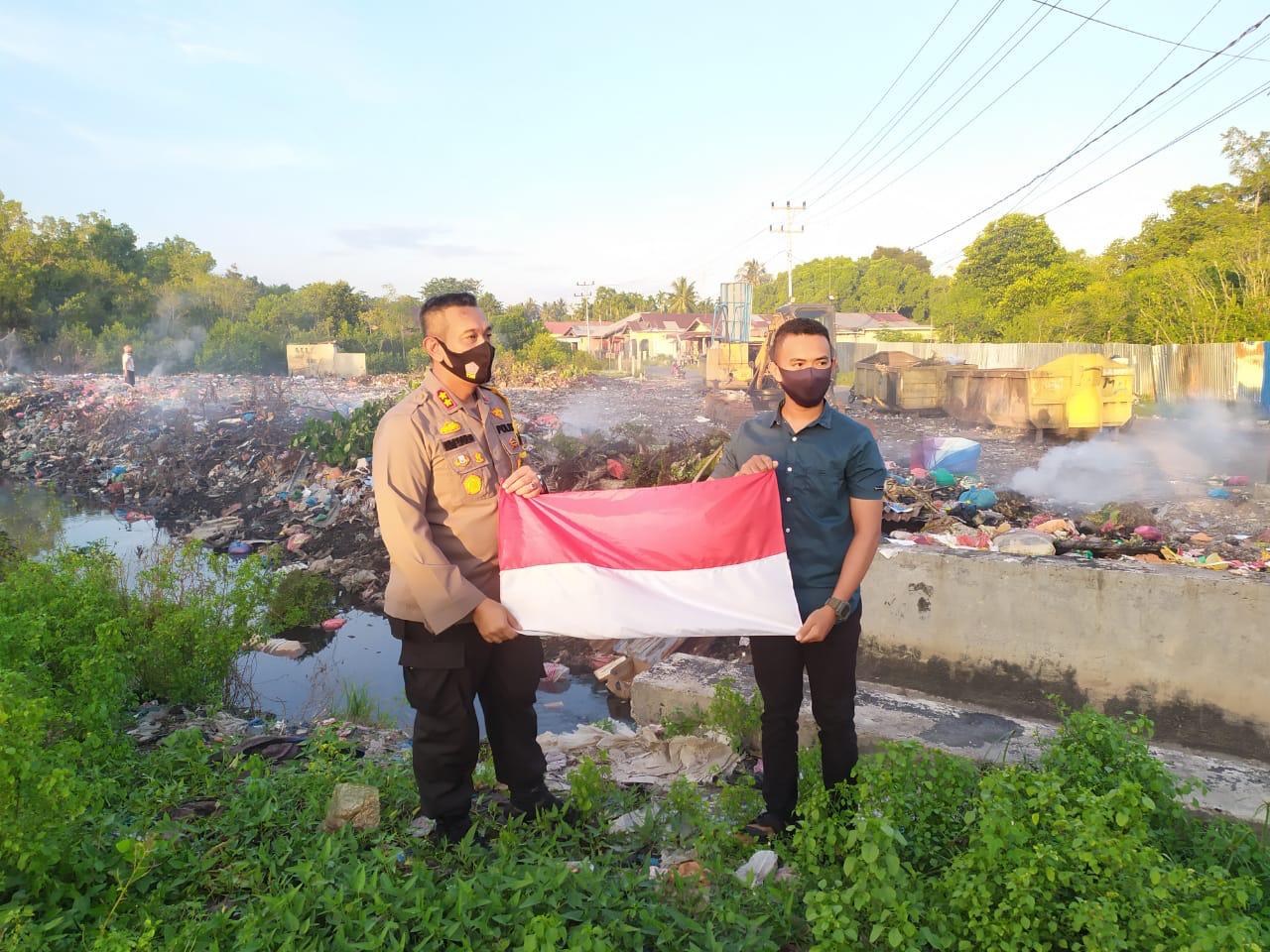 Anak Penyelamat Bendera Merah Putih Dapat Penghargaan Dari Kapolres Meranti