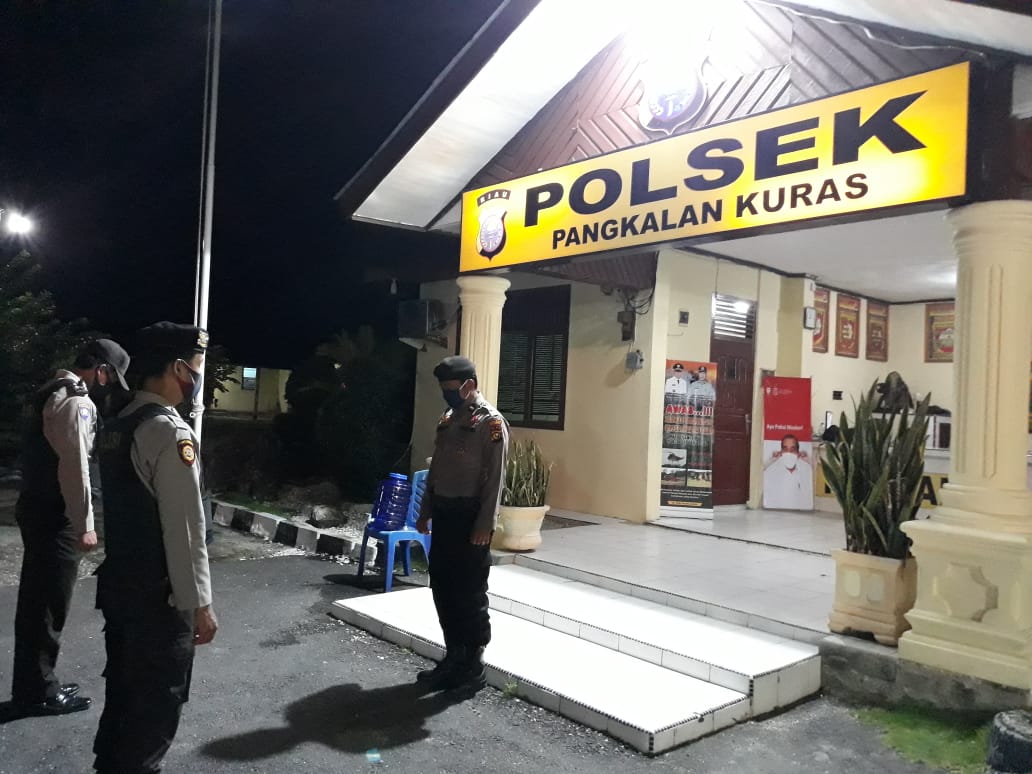 Polsek Pangkalan Kuras Laksanakan Kegiatan Rutin KRYD