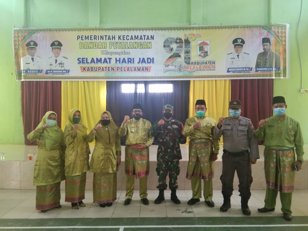 Rapat Paripurna Hari Jadi Kabupaten Pelalawan Ke-21 Live Streeming Tingkat Kecamatan Bandar Petalangan