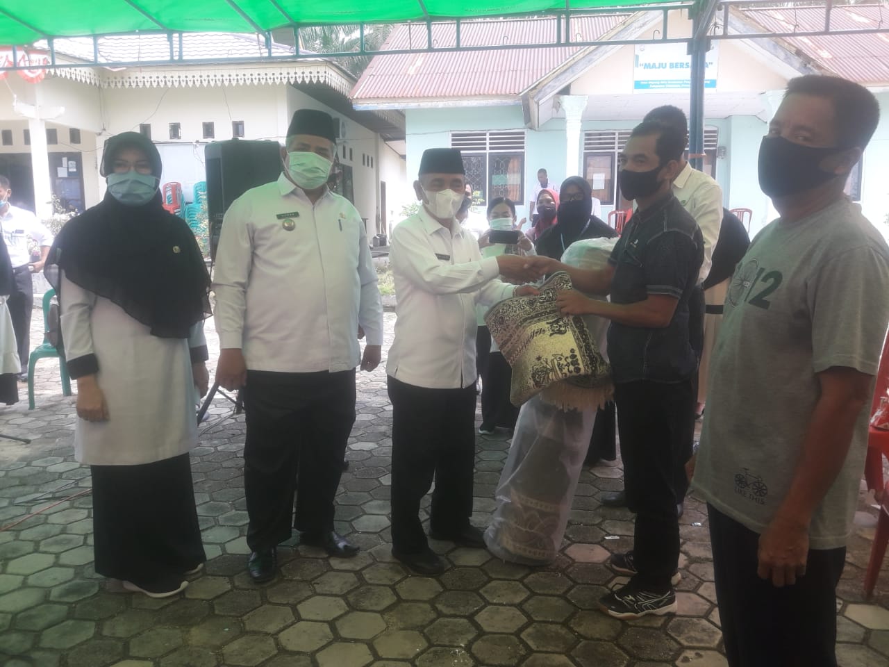 Dinas Sosial Kabupaten Pelalawan Taja WKSBM Di Desa Mayang Sari