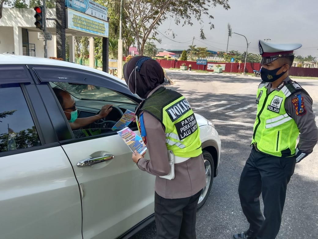 Pekan Pertama Operasi Zebra 2020, Polres Kampar Berhasil Tekan Angka Lakalantas 66 Persen