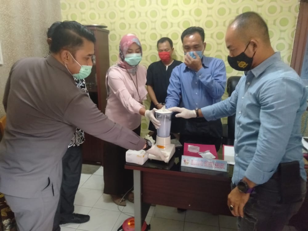 Resnarkoba Polres Kampar Kembali Musnahkan Barang Bukti Shabu Seberat 69 Gram