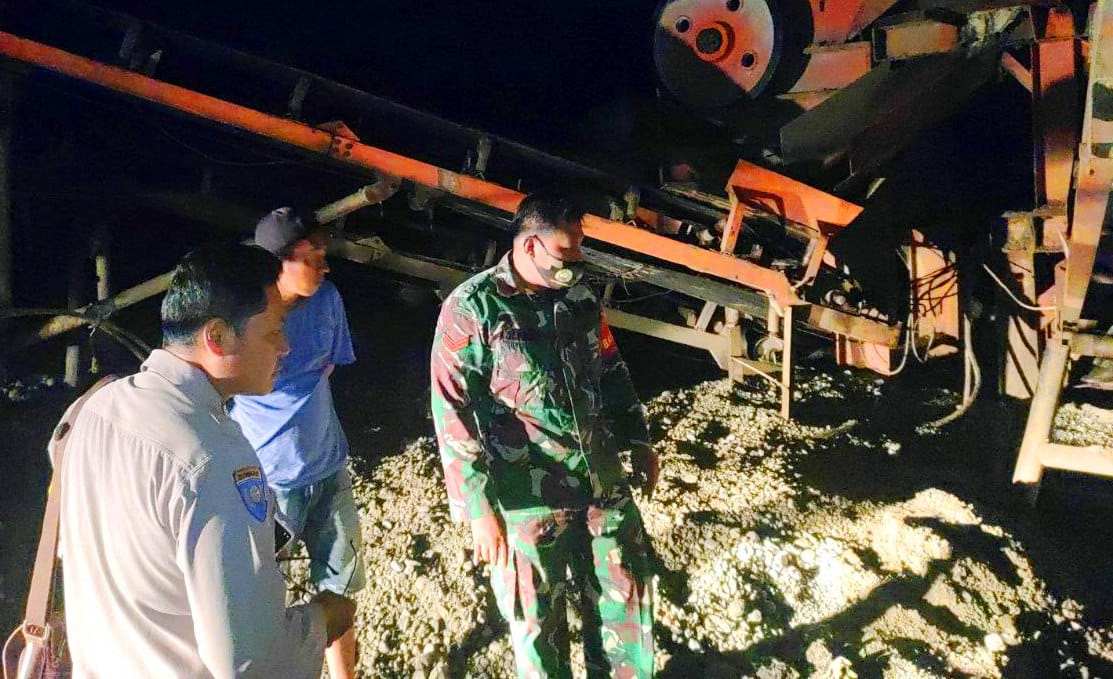 Pekerja Crusher Temukan Granat,tim Gegana Brimob Polda Riau Turun Tangan Ambil Langkah Pengamanan