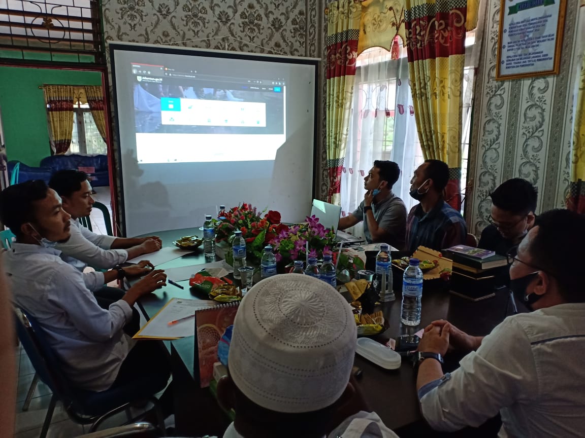 Pertama di Riau,Desa Aliantan Sukses Luncurkan Aplikasi SISPEDAL