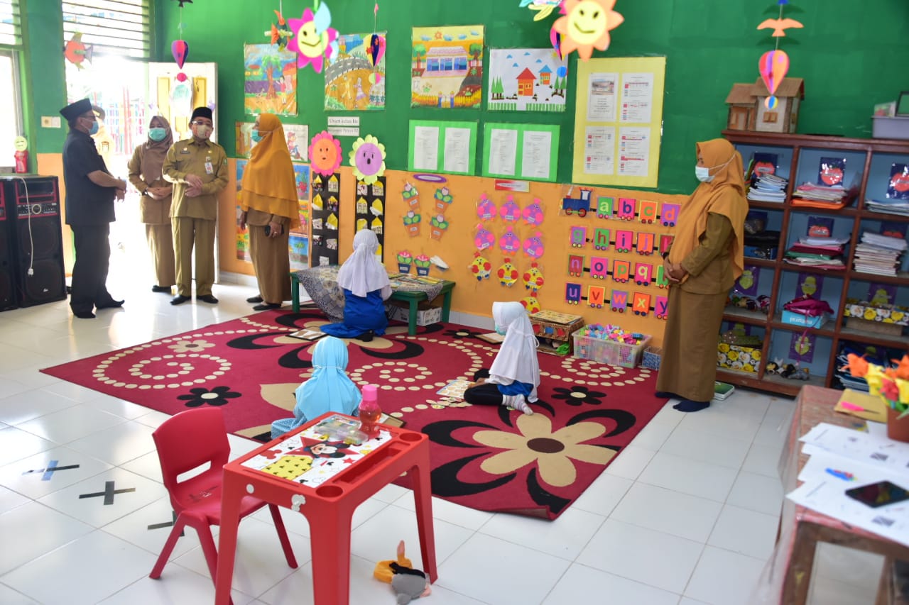 Tim Satgas Covid-19 Tinjau Sekolah Tatap Muka