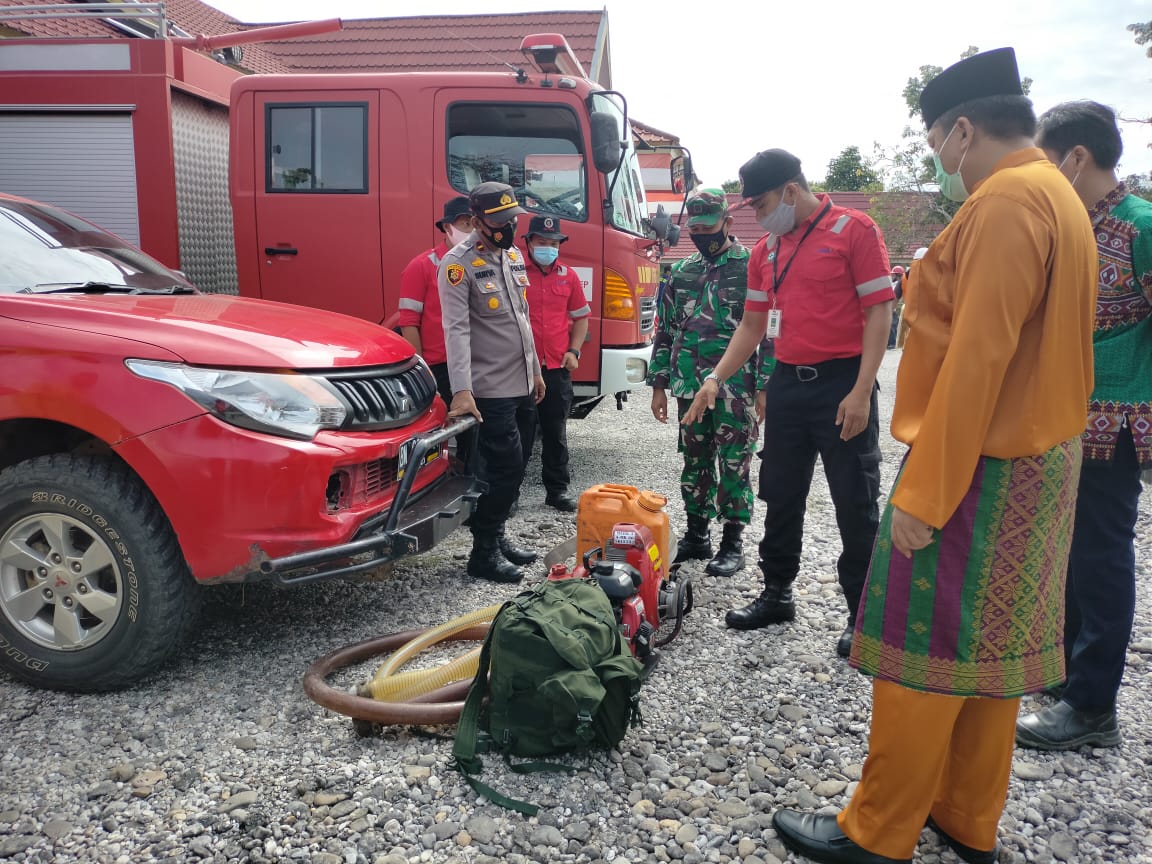 Gerak Cepat Polsek dan Pemcam Koto Gasib Cegah Karhutla