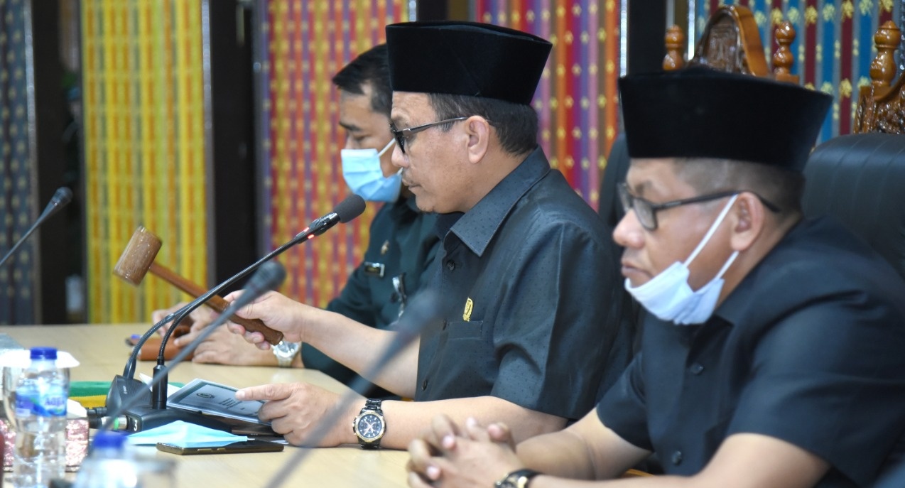 DPRD Bengkalis Gelar Rapat Paripurna Penyampaian Laporan Reses Tahun 2020