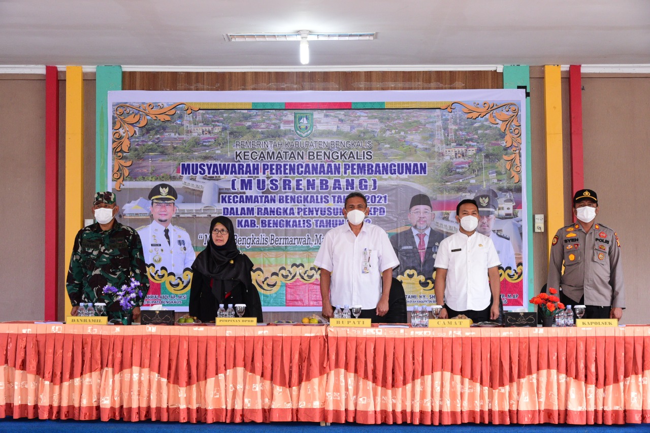 Musrenbang tingkat Kecamatan Bengkalis Pembangunan Jalan Poros Antar Desa Perlu Diprioritaskan