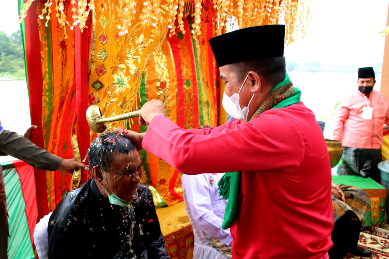 Menyambut Bulan Ramadhan 1442 H, Potang Mogang Balimau Kasai di Langgam