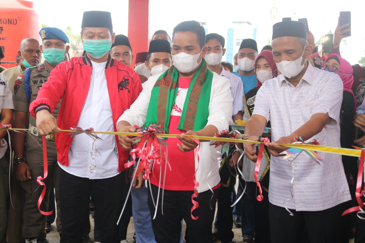 Gerai Lapak Pangker Pangkalan Kerinci Resmi Kembali di Fungsikan