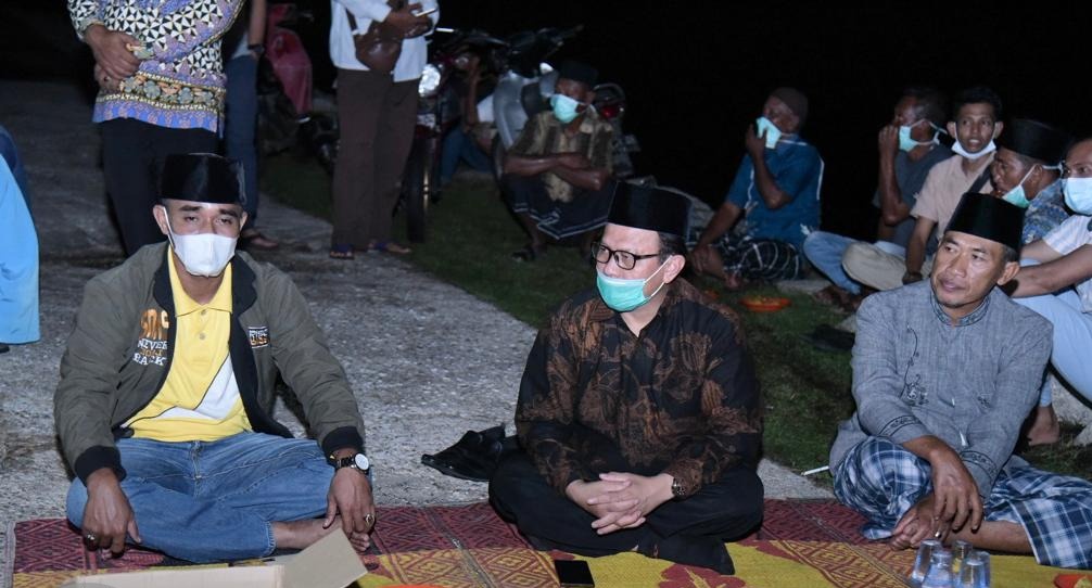 H. Khairul Umam, Lc., M.E.Sy Lakukan Zikir Dan Doa Bersama Masyarakat Pambang Pesisir