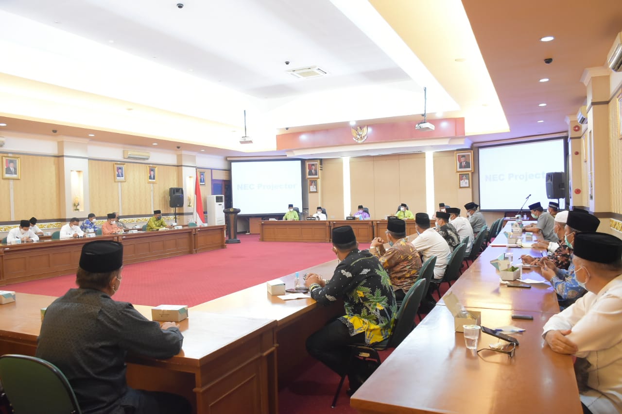 Pemkab Kampar ikuti Rapat Persiapan MTQ Provinsi Riau dan STQ Tingkat Nasional Tahun 2021