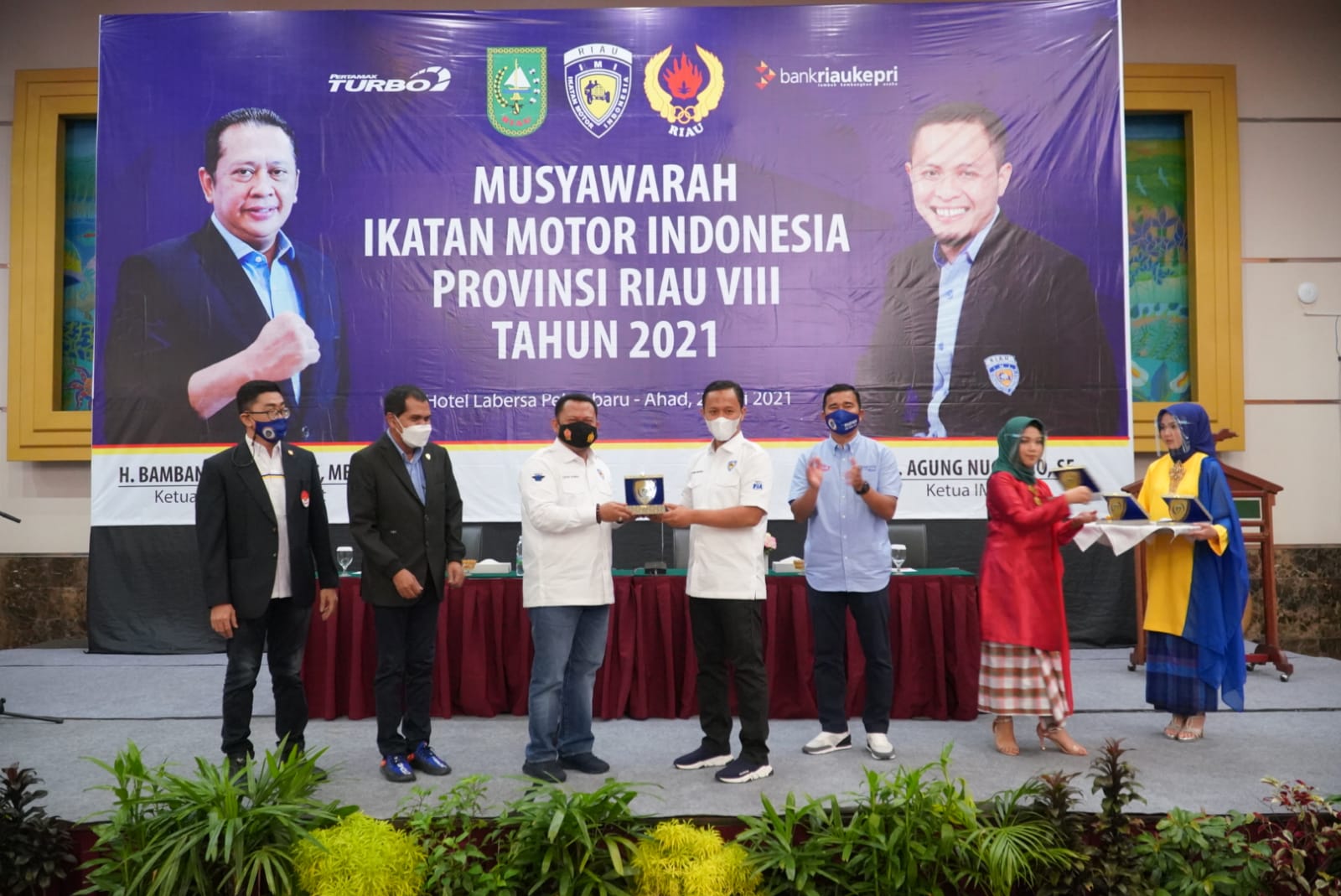 Bupati Kampar Resmi Buka Musprov VIII IMI Riau Tahun 2021