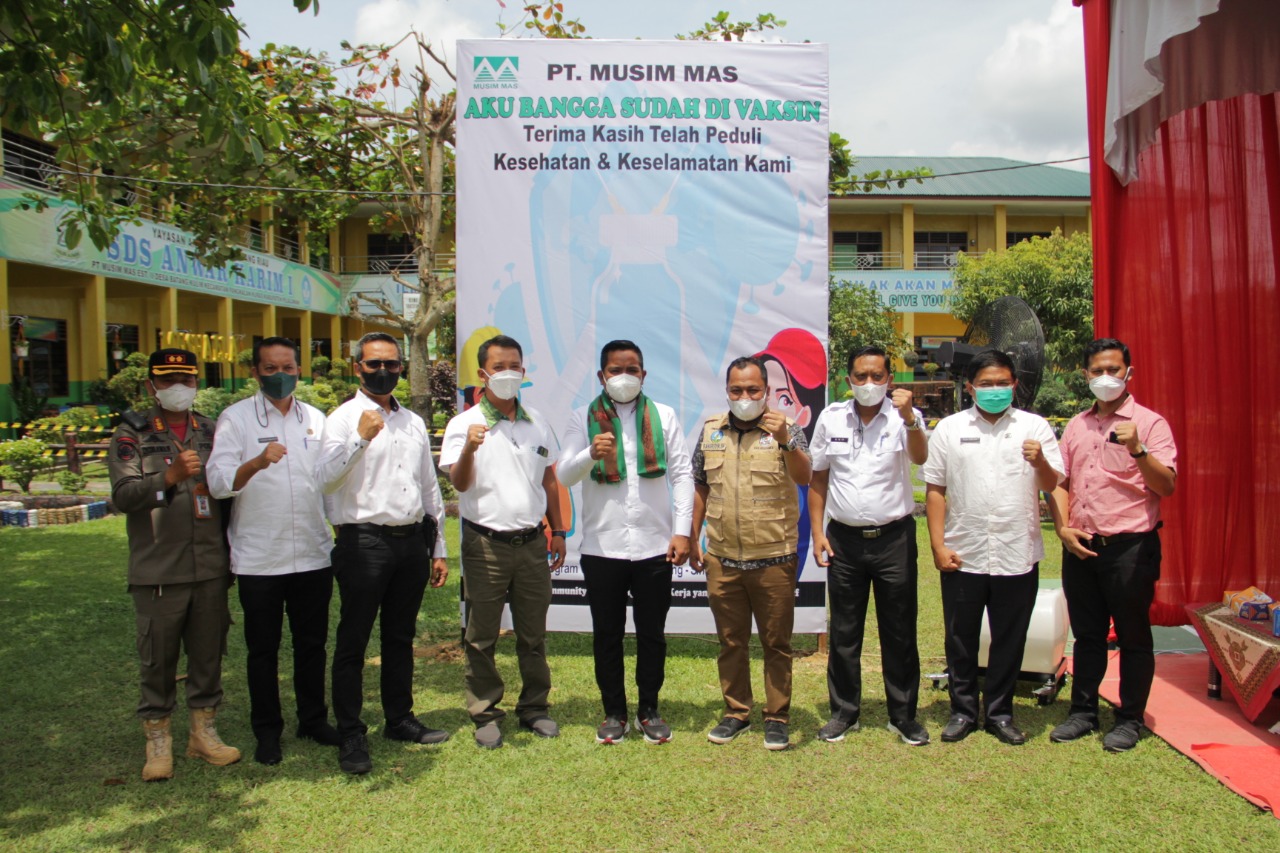 PT Musim Mas Laksanakan Vaksin Gotong Royong Untuk Pekerja Beserta Petani Binaan PT Musim Mas