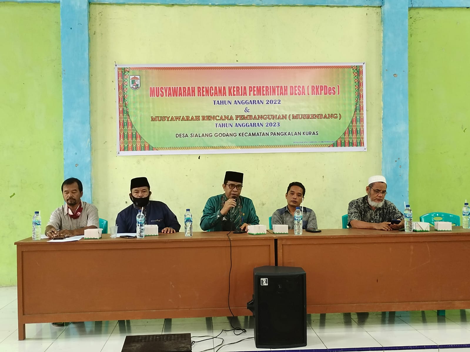 Pemerintah Desa Sialang Godang Gelar RKPDes Tahun Anggaran 2022 Dan Musrenbang Tahun 2023