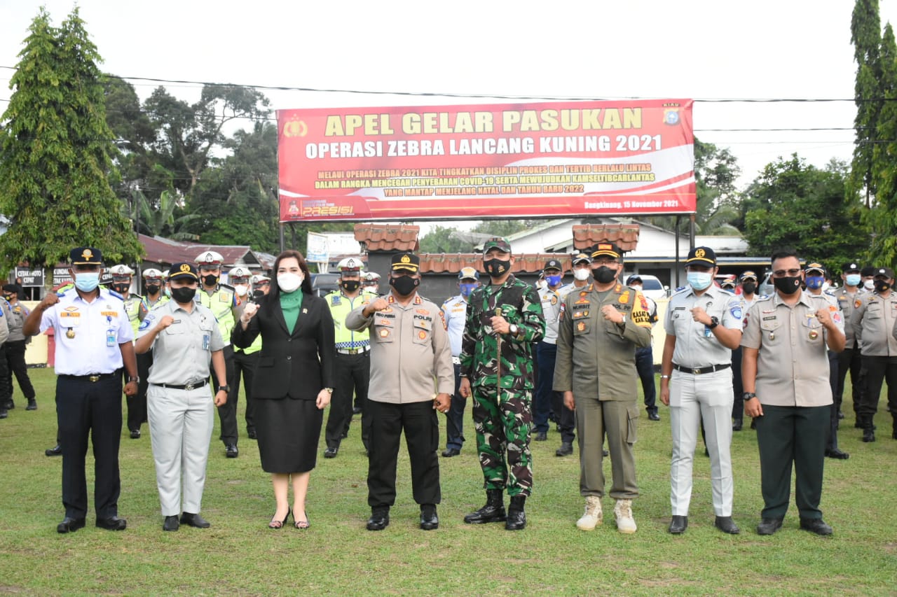 Di Tandai Dengan Penyematan Pita dan Apel Gabungan, Operasi Zebra Lancang Kuning 2021 Dimulai