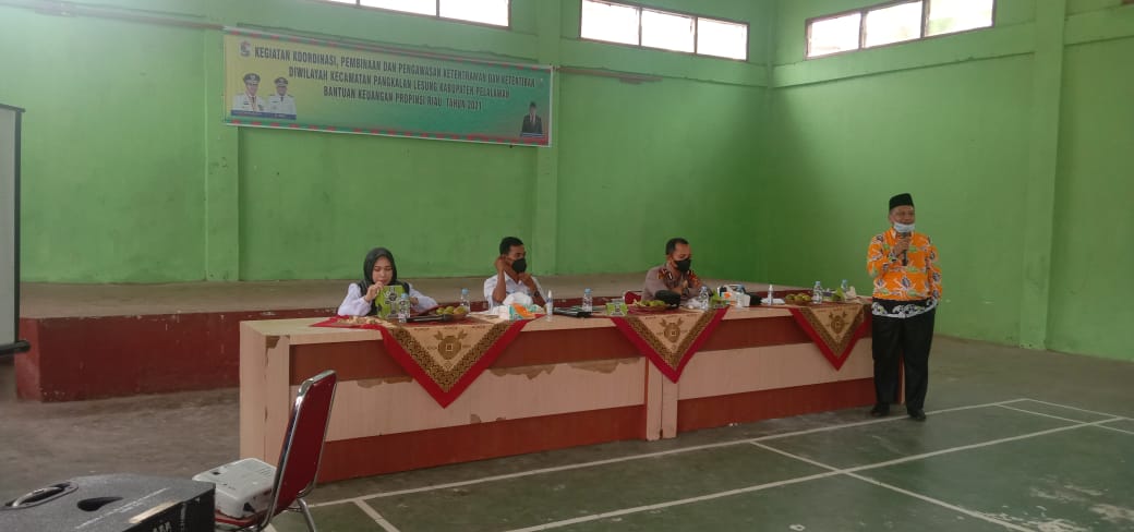 Sosialisasi Bahaya Penggunaan Narkoba Dan Covid-19 Di Wilayah Kecamatan Pangkalan Lesung