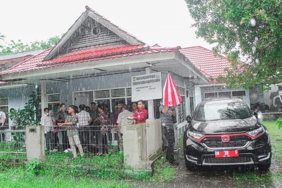 Kembali Pemkab Kampar Lakukan Penertiban Aset Daerah Di Kota Padang