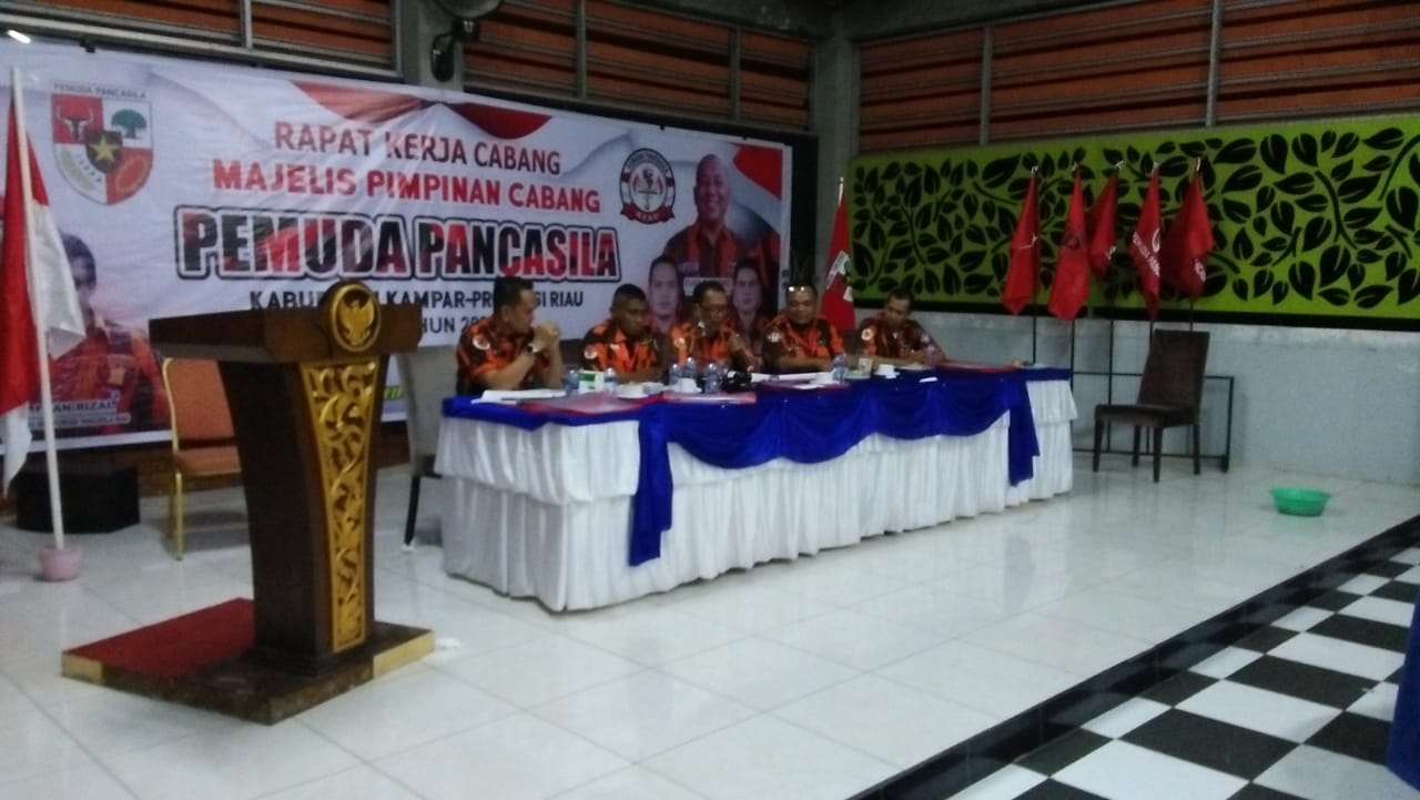 Rakercab MPC Pemuda Pancasila Kabupaten Kampar Resmi di Buka