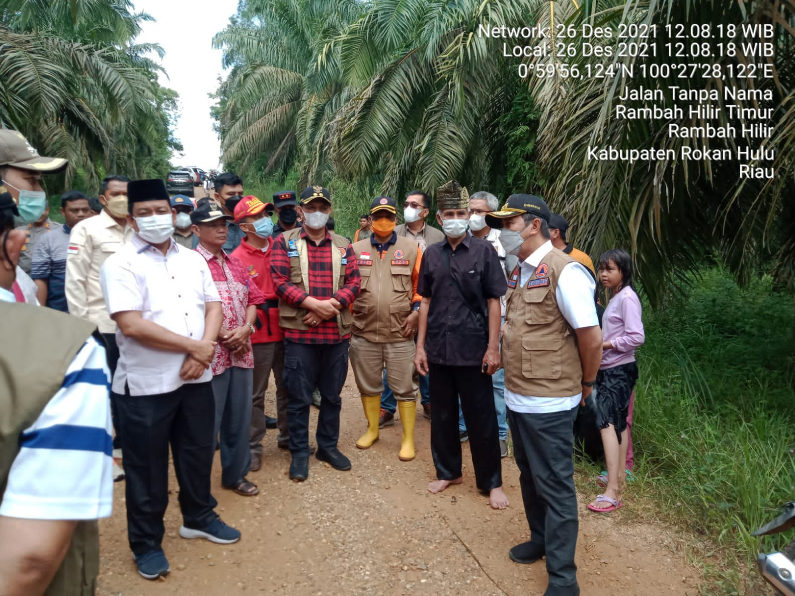 BPBD Rohul Tetap Siaga,Meski Banjir di Tiga Kecamatan Sudah Berangsur Surut