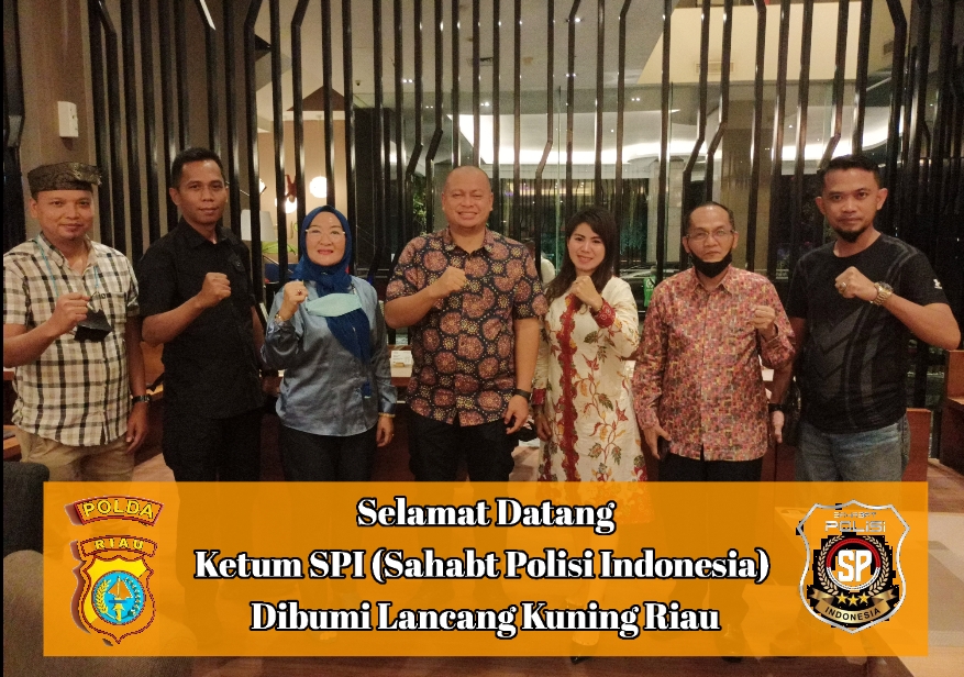 Ketua Forum Pemred Riau Sambut Kedatangan Ketum SPI