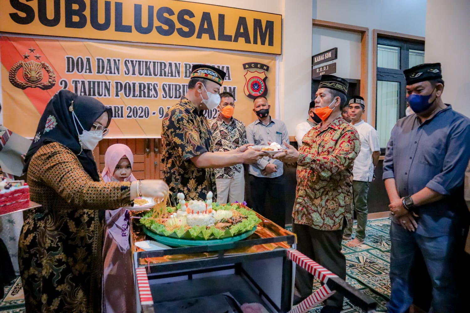 Do’a Dan Syukuran Bersama Dua Tahun Polres Subulussalam