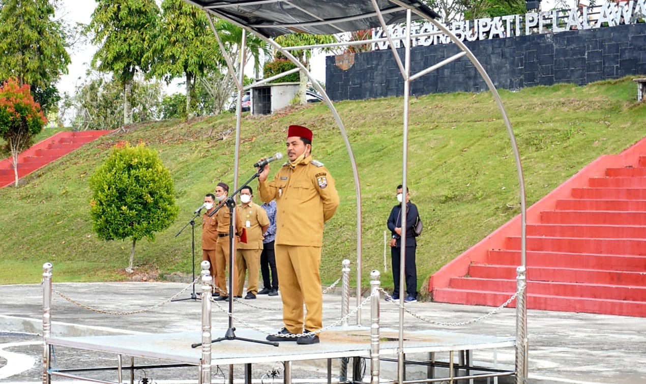 Wakil Bupati Pelalawan : Kembali Disiplinkan Seluruh Aparatur