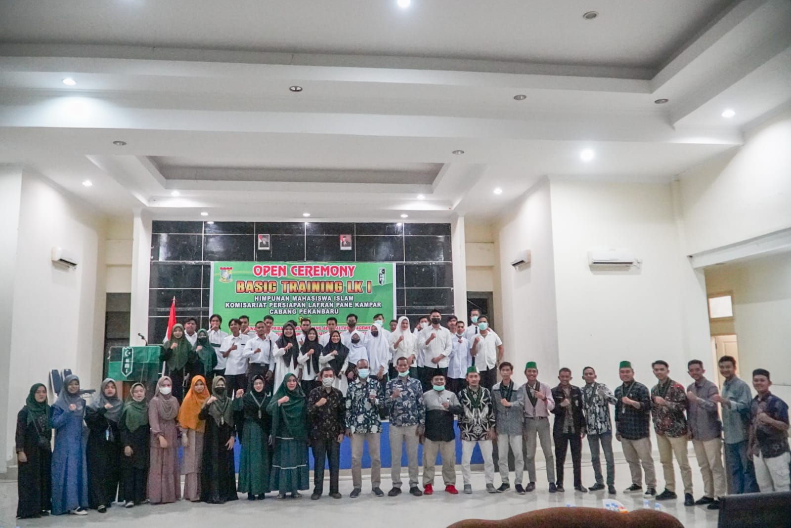 Bupati Kampar Buka Resmi Basic Training LK I HMI Kampar