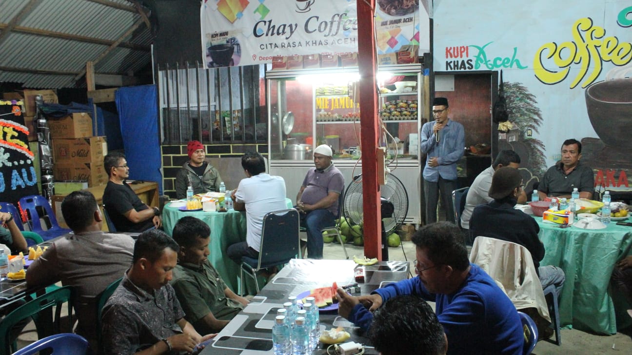 Dandim Aceh Selatan Gelar Coffee Night Bersama Insan Pers