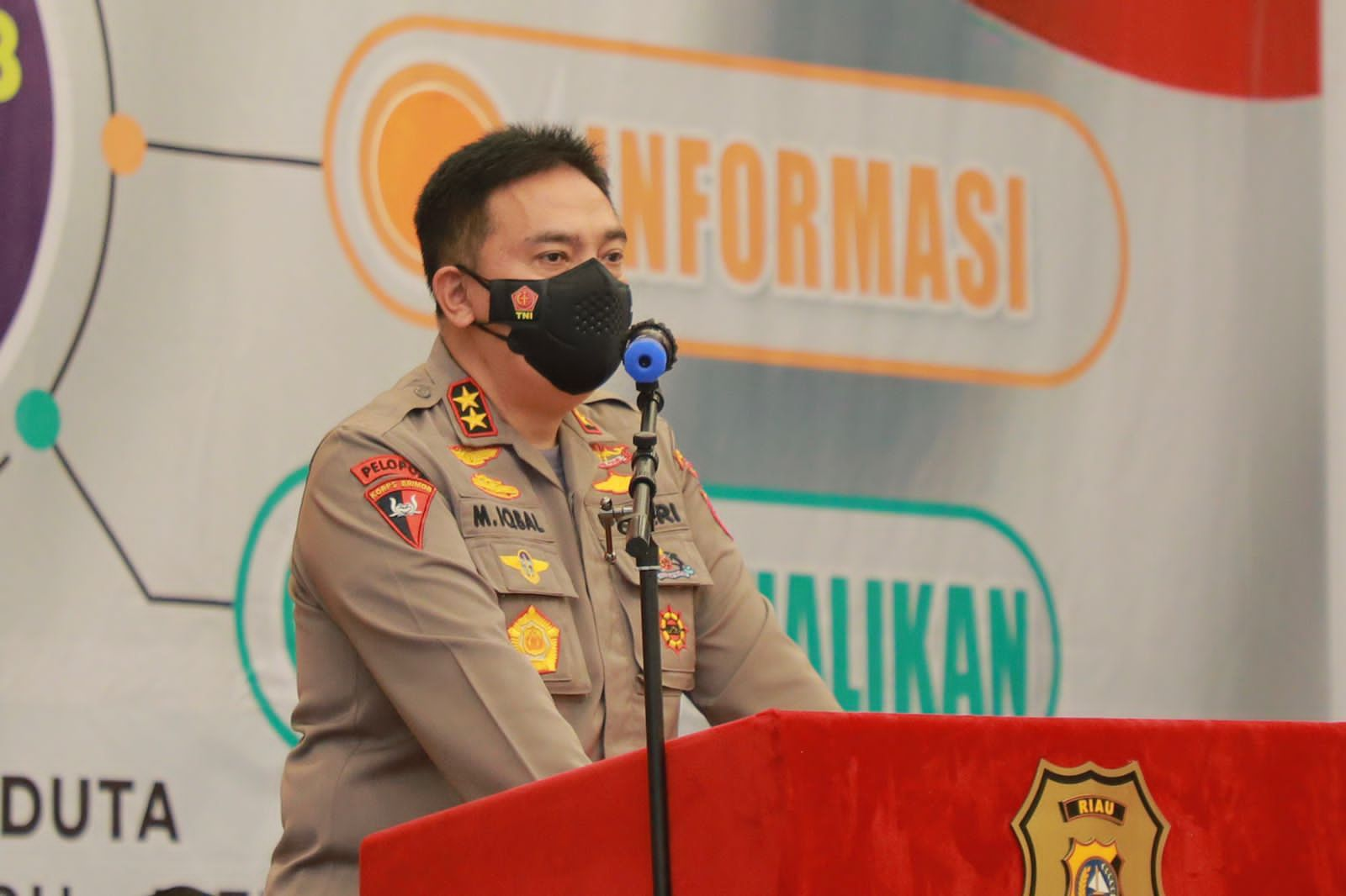 Kapolda Riau Irjen Iqbal Buka Kegiatan Bimtek Dan Pengujian Konsekwensi Informasi Publik