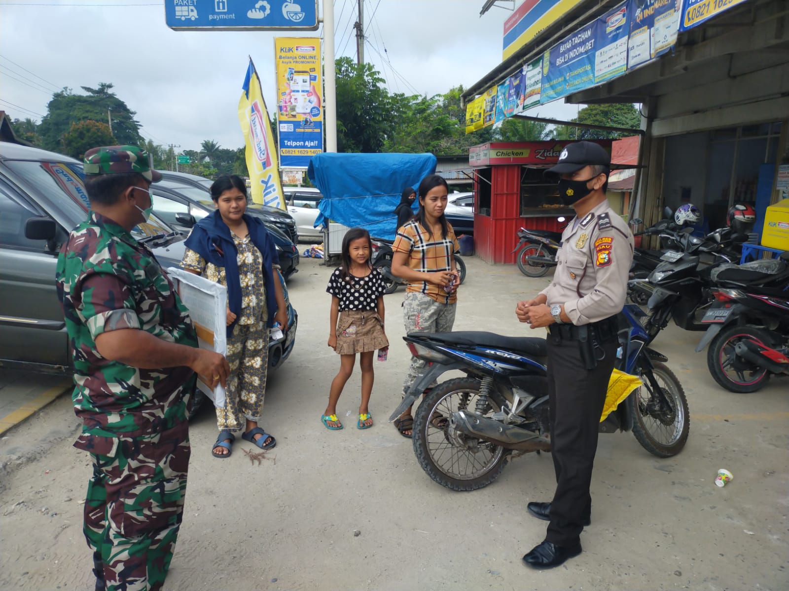 Polsek Bandar Sei Kijang Kembali Melakukan Operasi Yustisi