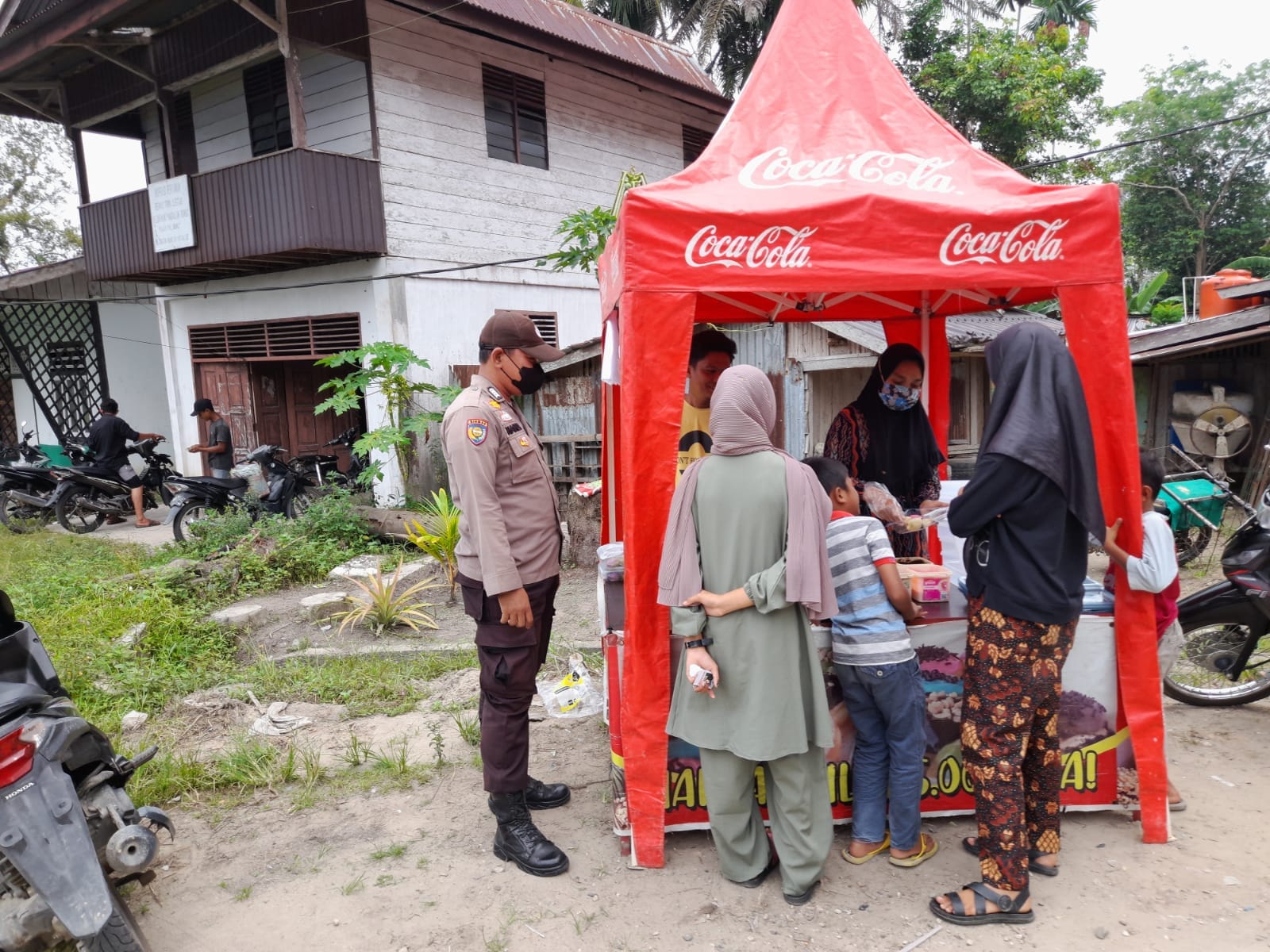 Kepolisian Sektor Bunut Rutin Laksanakan Operasi Yustisi