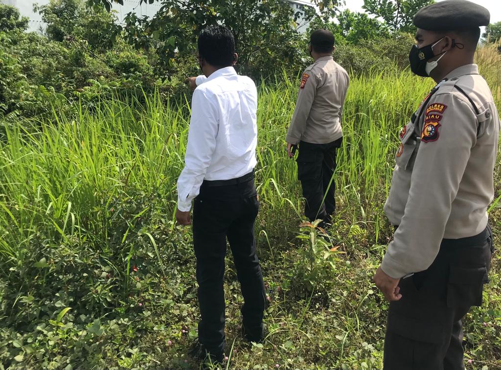 UKL II Polsek Pangkalan Kerinci Patroli Karhutla