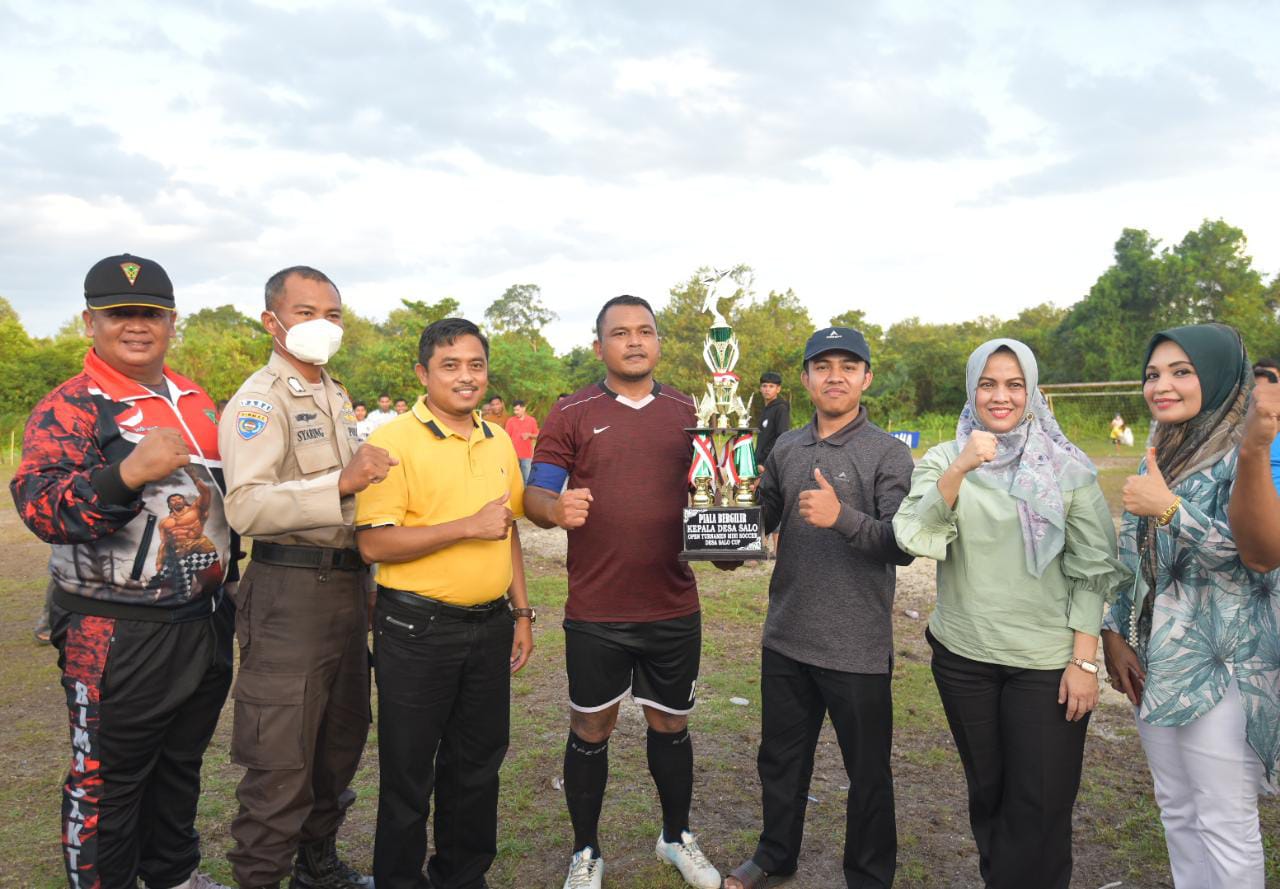 Diikuti 48 Tim Open Turnamen Mini Soccer Desa Salo Dimenangkan Oleh Nusantara FC