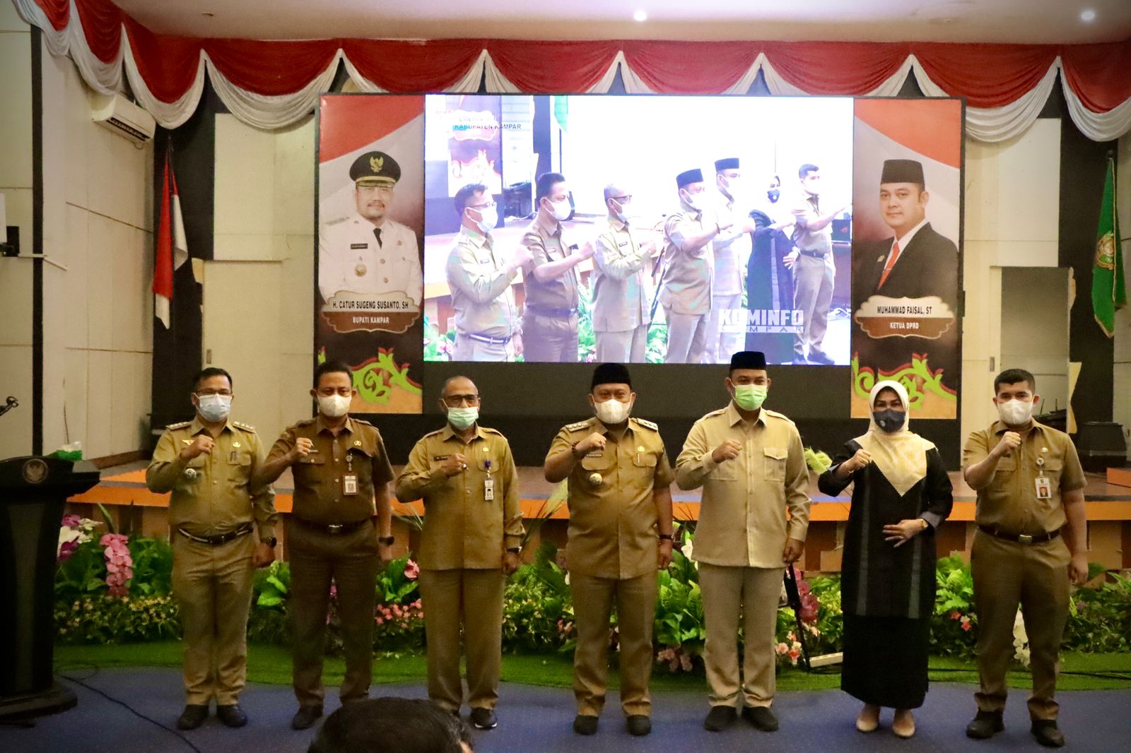 Bupati Kampar : Untuk Hasil Yang Kualitas tak Terlepas Dari Perencanaan Yang Matang
