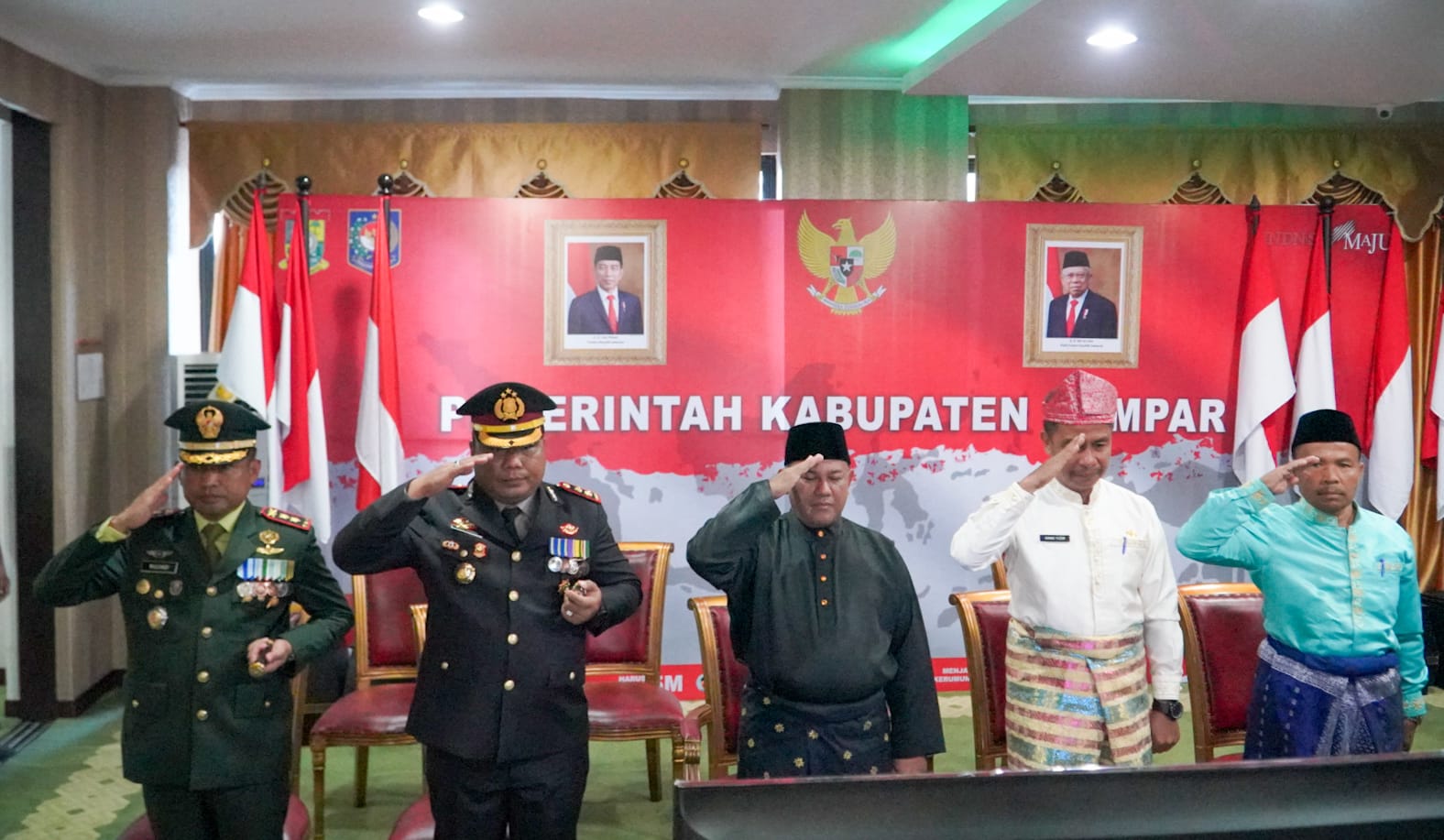 Pemkab Kampar Memperingati Hari Lahirnya Pancasila,PJ Bupati Kampar : Pancasila Jadi Momentum Perkuat Persatuan Dan Kesatuan Bangsa