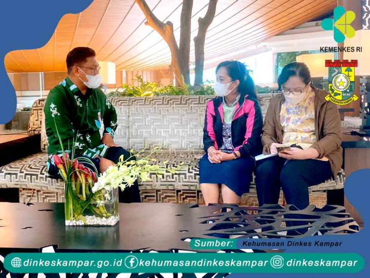 Kadiskes Kampar dr.Zulhendra Das’at Mengunjungi Kementerian Kesehatan