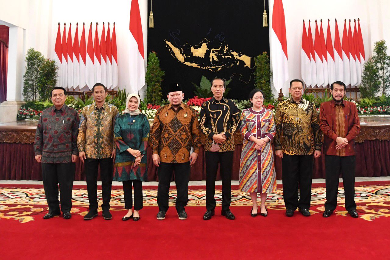 Bertemu Para Pimpinan Lembaga Negara, Presiden Jokowi Bahas Krisis Global