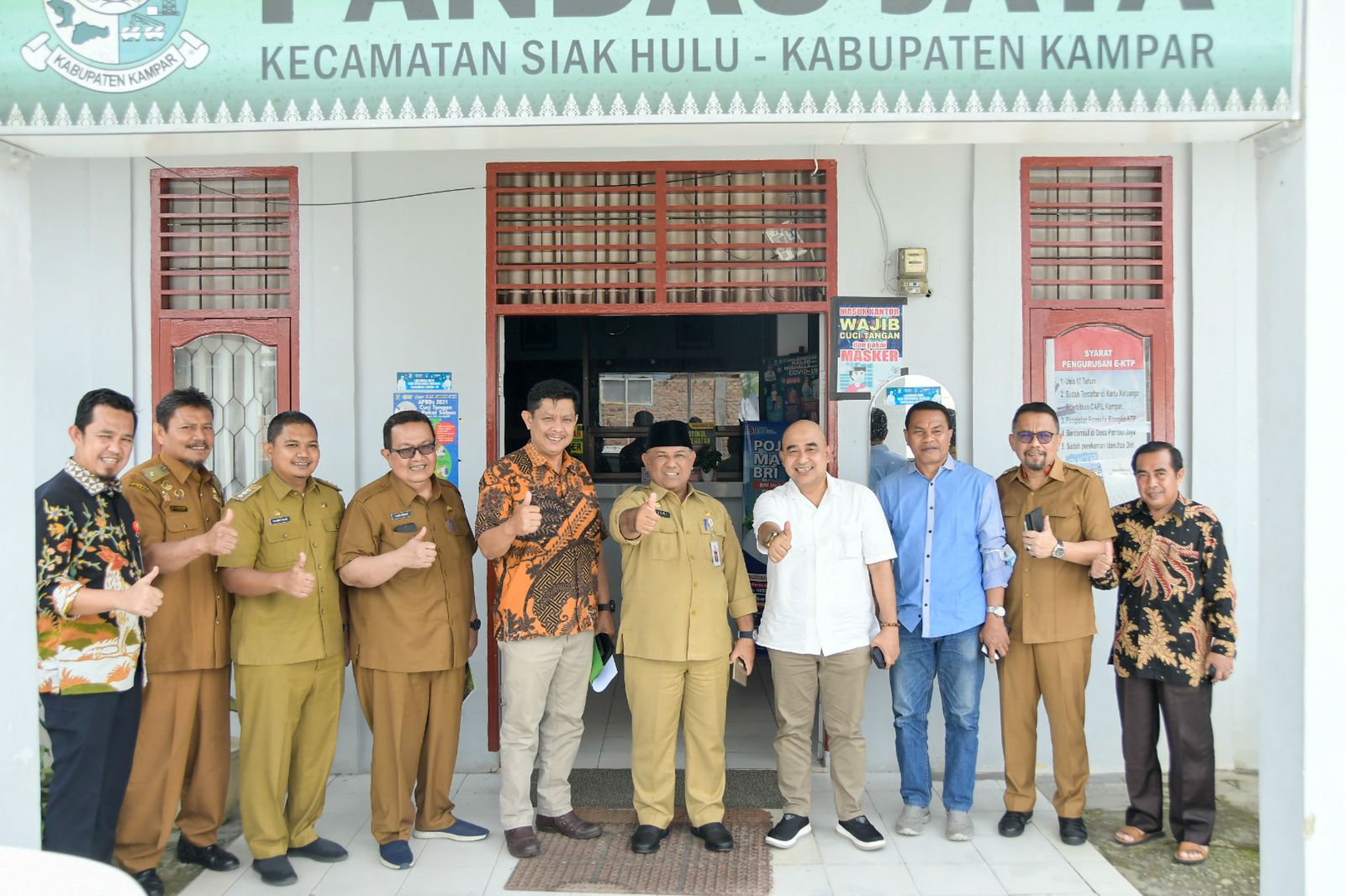 Sekda Kampar Drs.H.Yusri M.Si Lakukan Mediasi Terhadap Konflik Perumahan Pandau Jaya