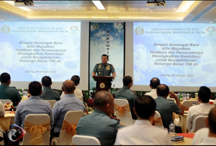 Kasal : Yasbhum Adalah Medan Pengabdian Kedua Pasca Dinas Di TNI AL