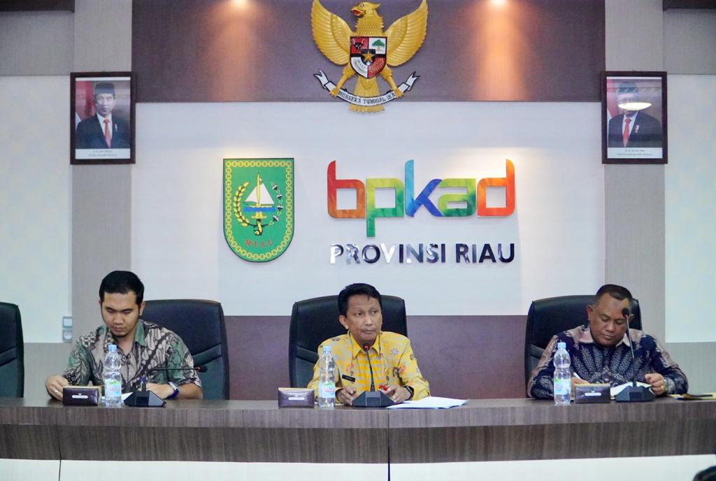 Pemkab Kampar Gelar Evaluasi Ranperda Tentang APBD TA.2023